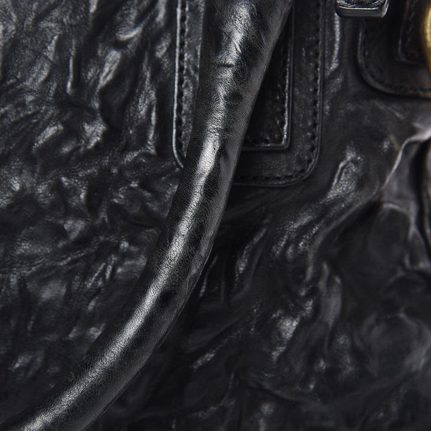 Tumbled Sheepskin Medium Pandora Black