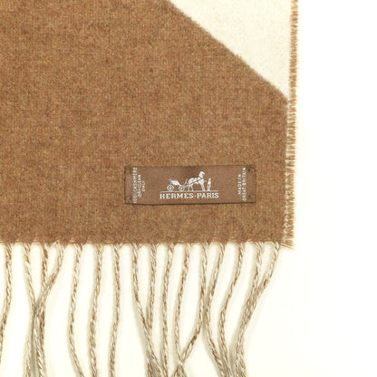 Hermes Cashmere Casaque Chevron Muffler 3 of 3