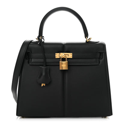 Hermes Swift Kelly Padded Sellier 25 Black 1 of 15