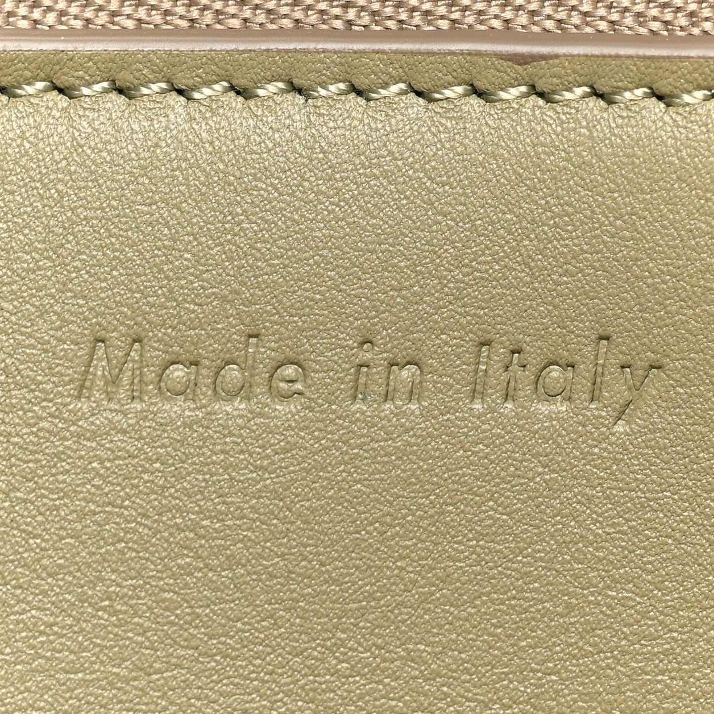 Supple Grained Calfskin Small Big Bag Sage