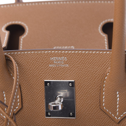 Hermes Madame Calfskin Birkin Sellier 30 Gold 6 of 11