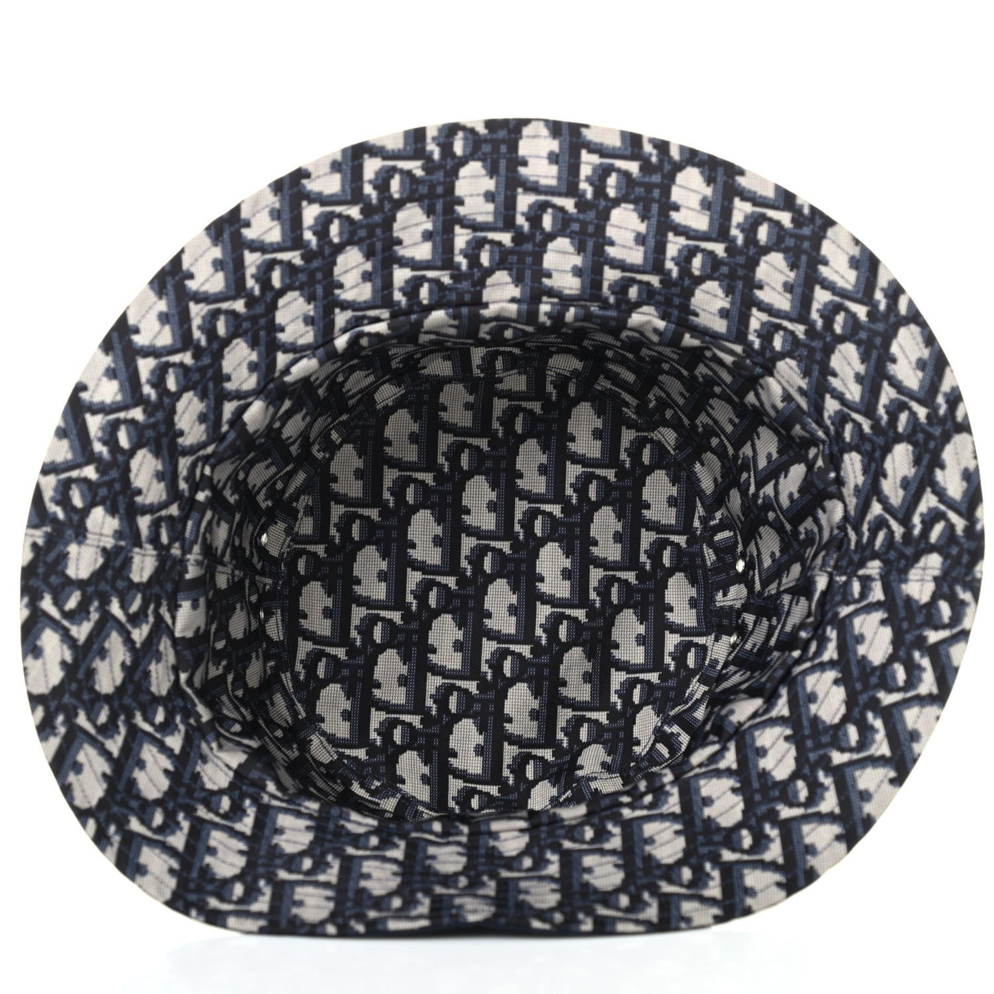 Oblique Reversible Teddy-D Brim Bucket Hat 57 Blue
