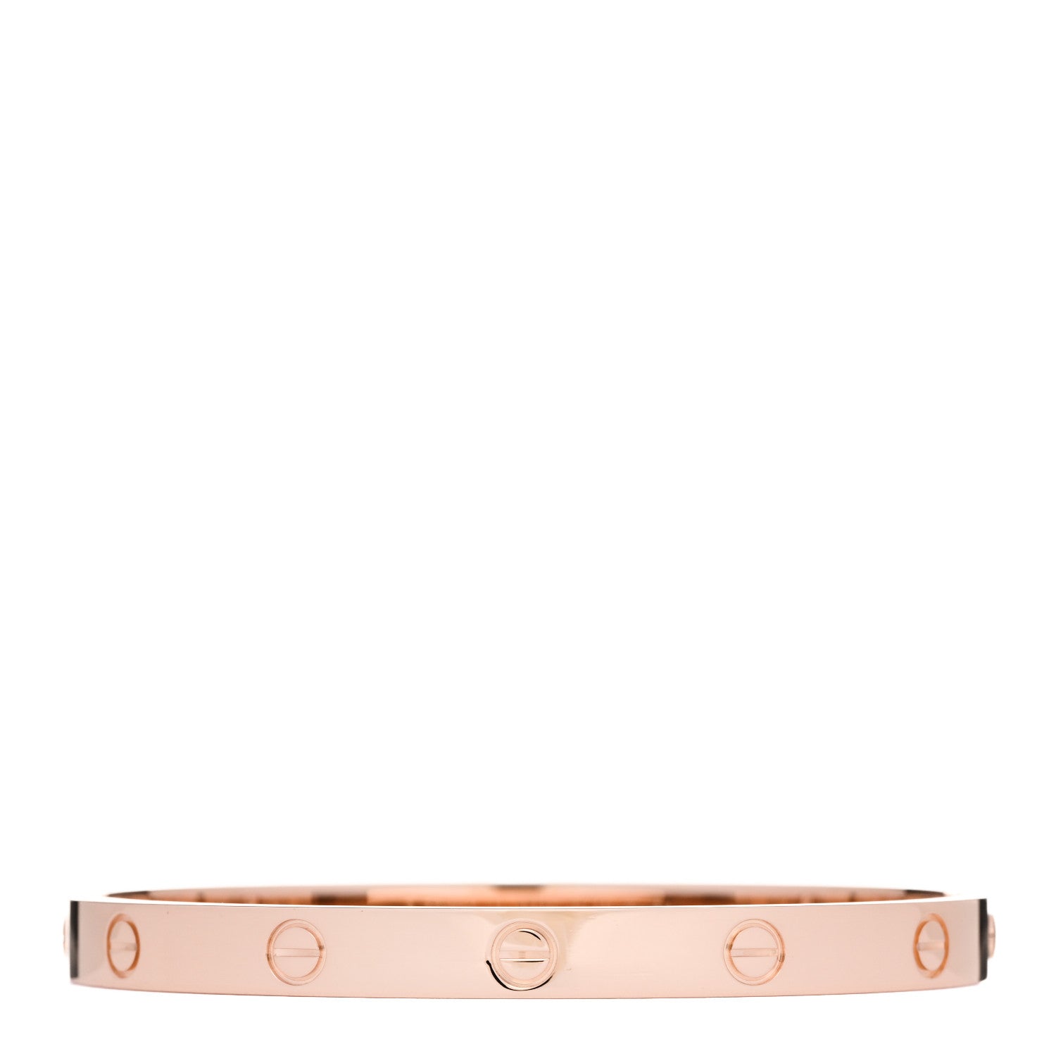 Cartier 18K Pink Gold LOVE Bracelet 18 2 of 9