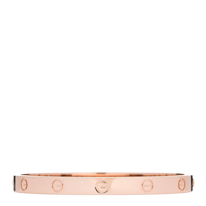Cartier 18K Pink Gold LOVE Bracelet 18 2 of 9