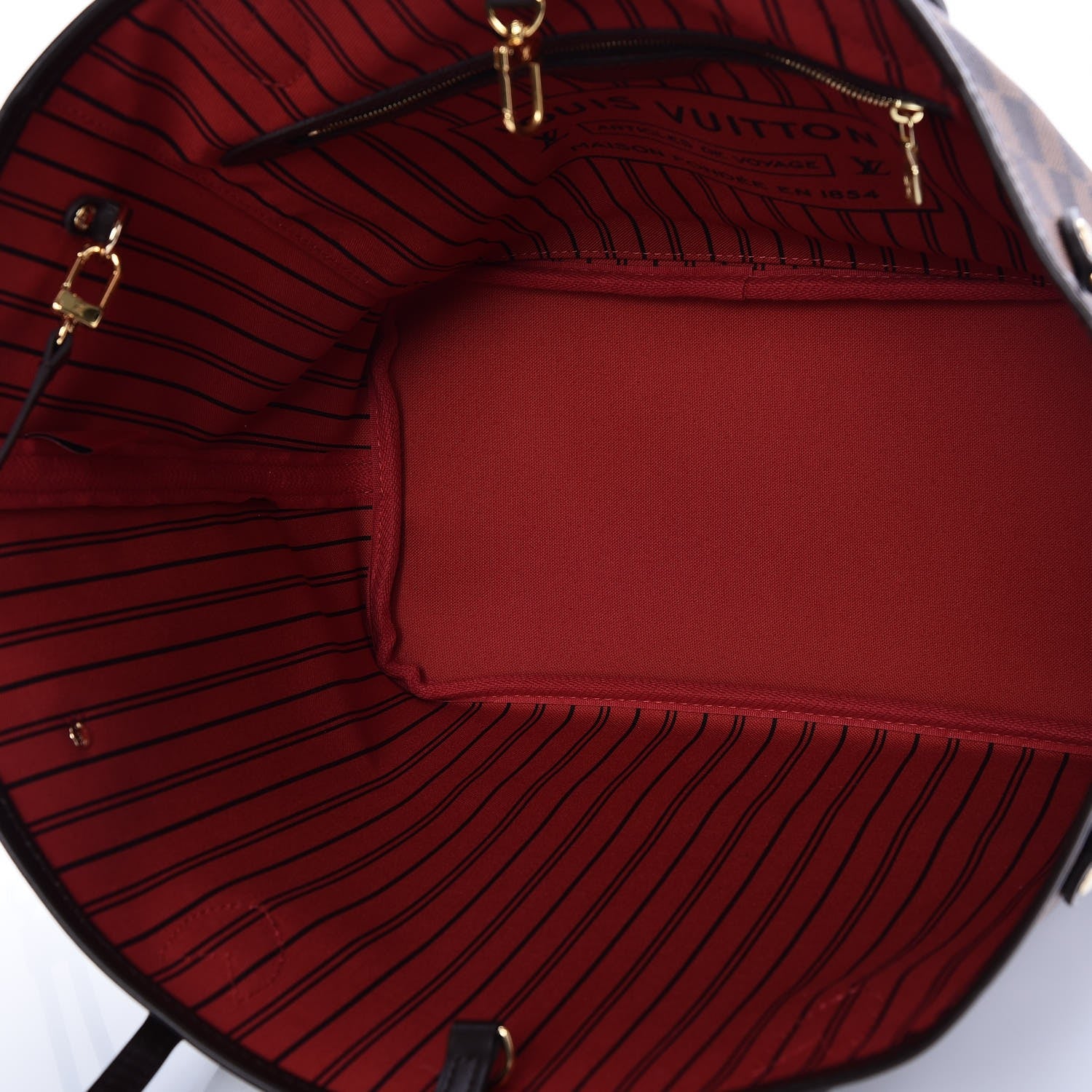 Louis Vuitton Damier Ebene Neo Neverfull MM 5 of 9