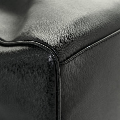 Versace Saffiano Calfskin Palazzo Duffle Bag Black 13 of 15