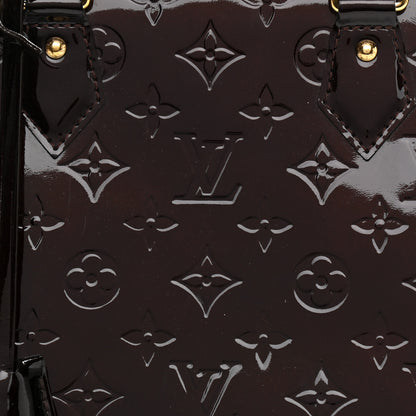 Louis Vuitton Vernis Alma PM Amarante 7 of 9