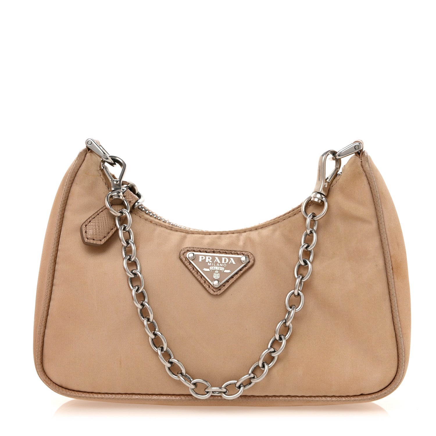 Prada Tessuto Nylon Saffiano Mini Re-Edition 2000 Shoulder Bag Cammeo 1 of 8
