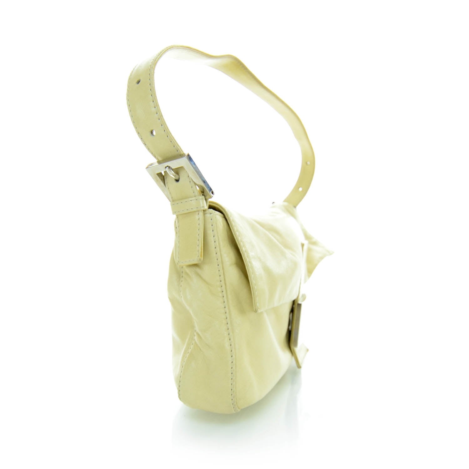 Fendi Leather Baguette Beige 6 of 12