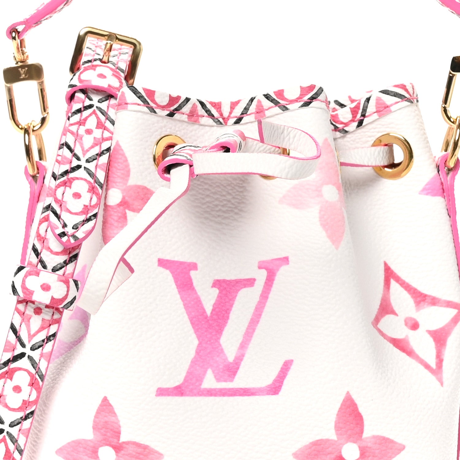 Louis Vuitton Monogram Giant By The Pool Nano Noe Rose 7 of 9