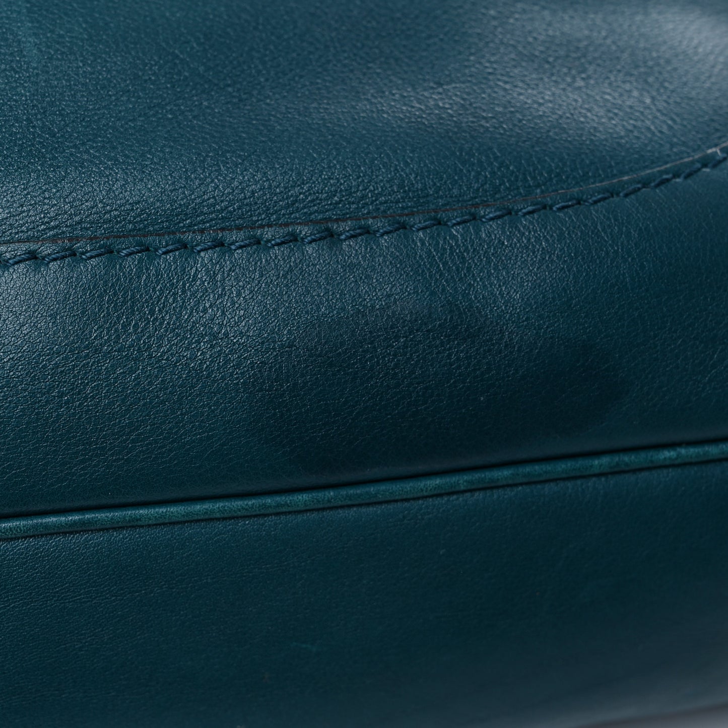 Calfskin Medium New Jackie Shoulder Bag Teal