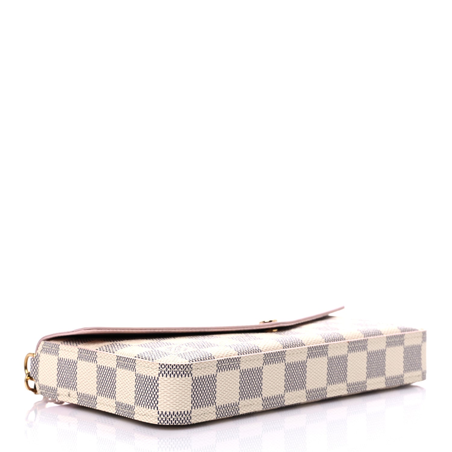 Louis Vuitton Damier Azur Calfskin Pochette Felicie Eau de Rose 5 of 7