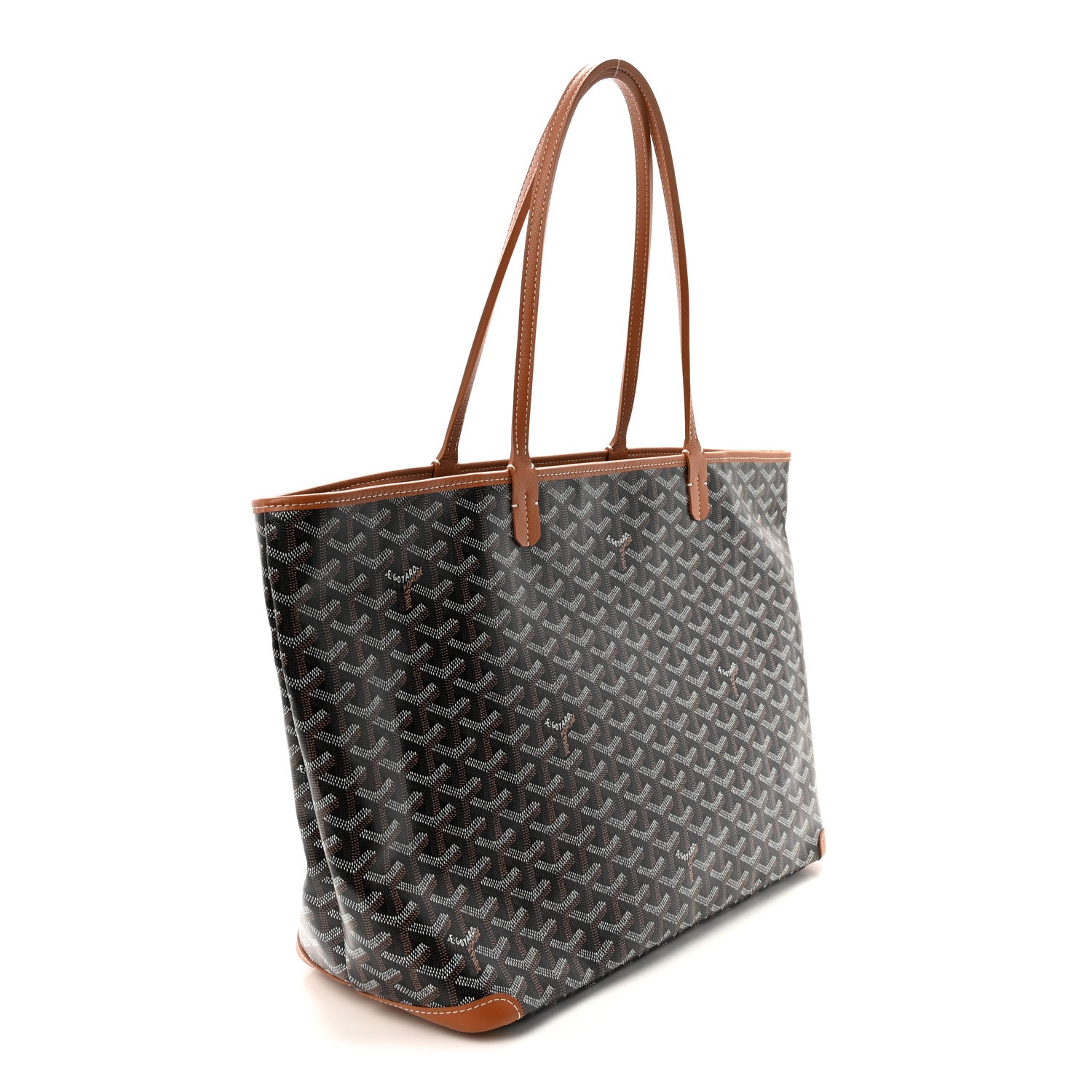 Goyard Goyardine Artois MM Black Gold 3 of 9