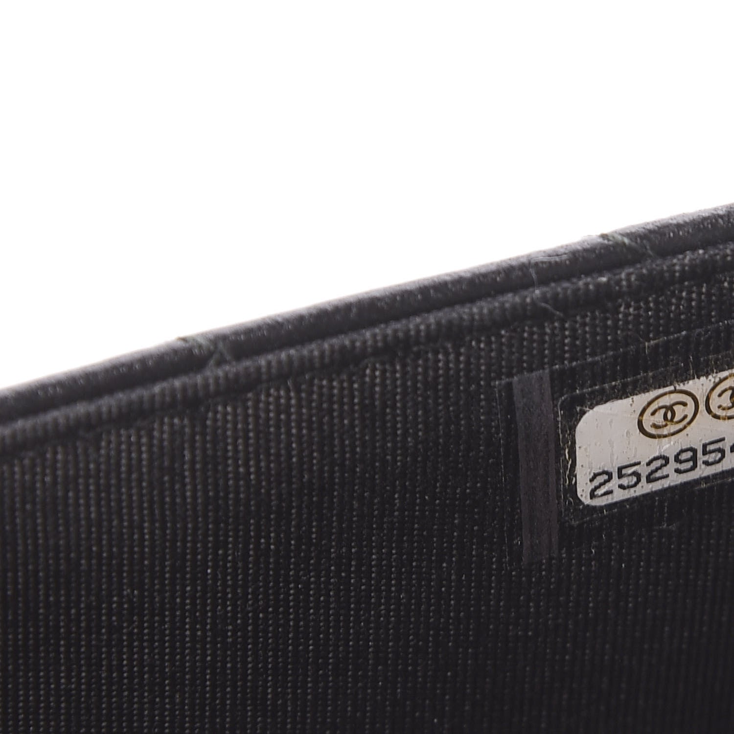 Chanel Lambskin Chevron Quilted Tendy CC Wallet On Chain WOC Black 8 of 11
