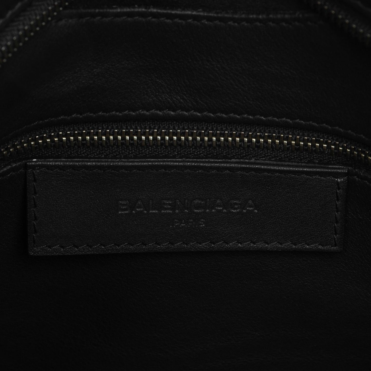 Veau Soyeux Perforated Blackout Hardware City Black