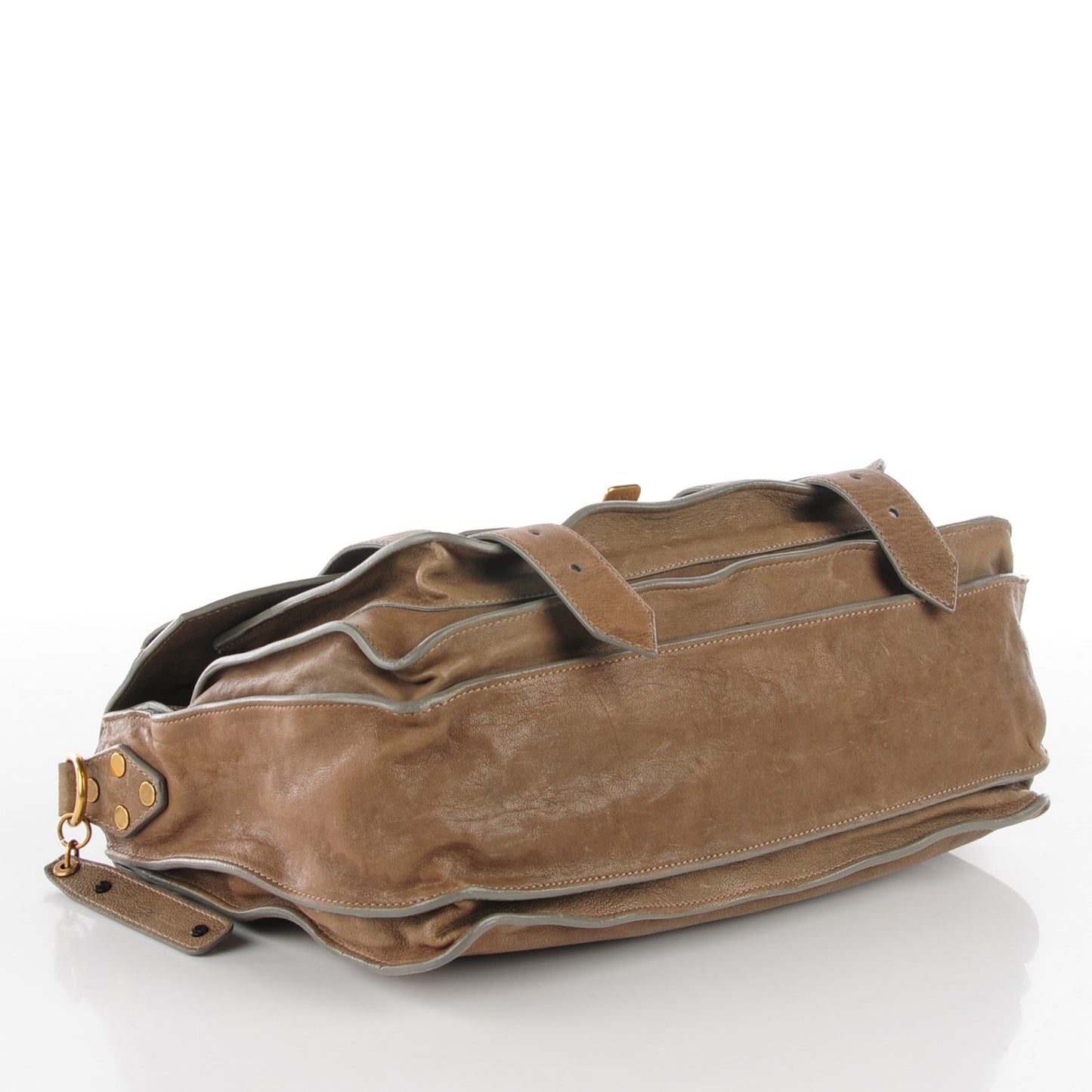 Lambskin Medium PS1 Satchel Smoke
