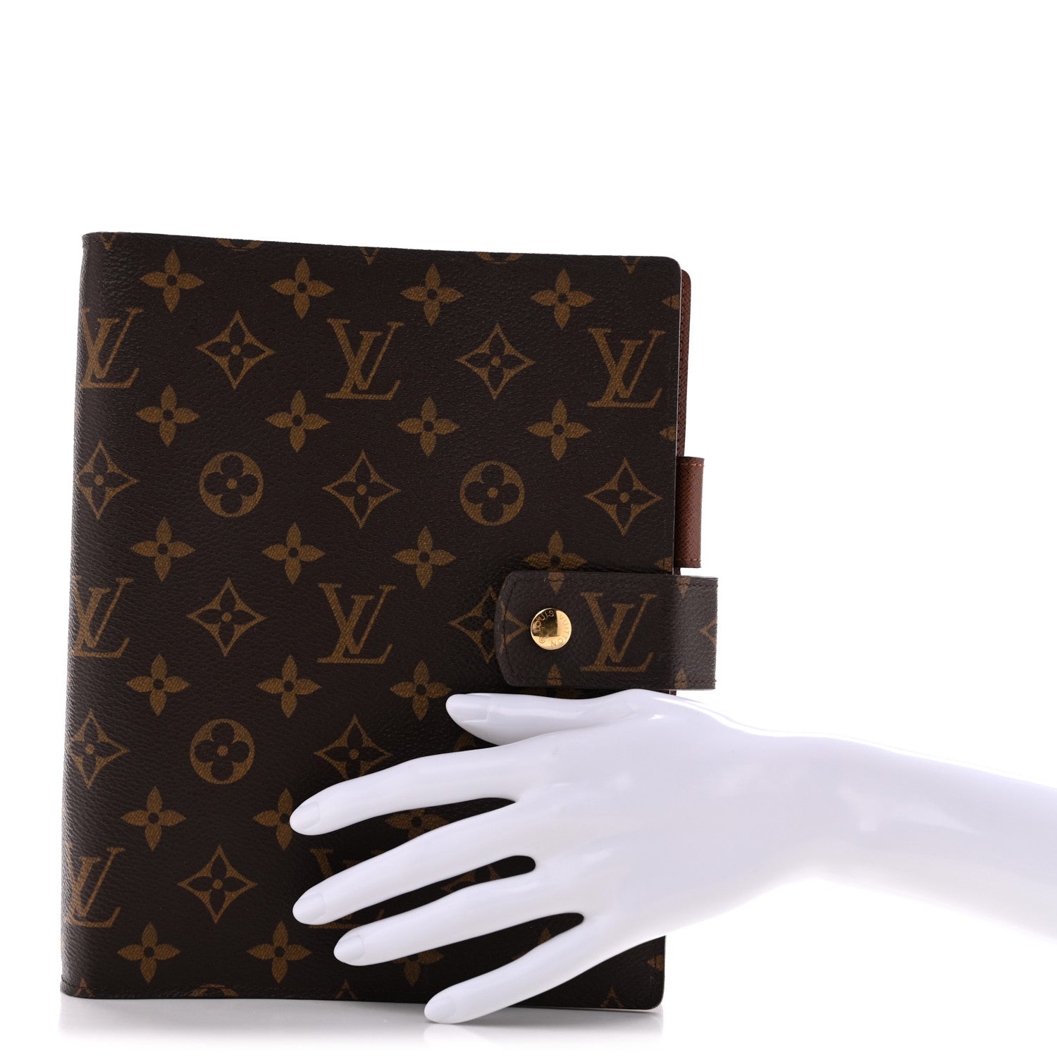 Louis Vuitton Monogram Large Ring Agenda Cover 4 of 11