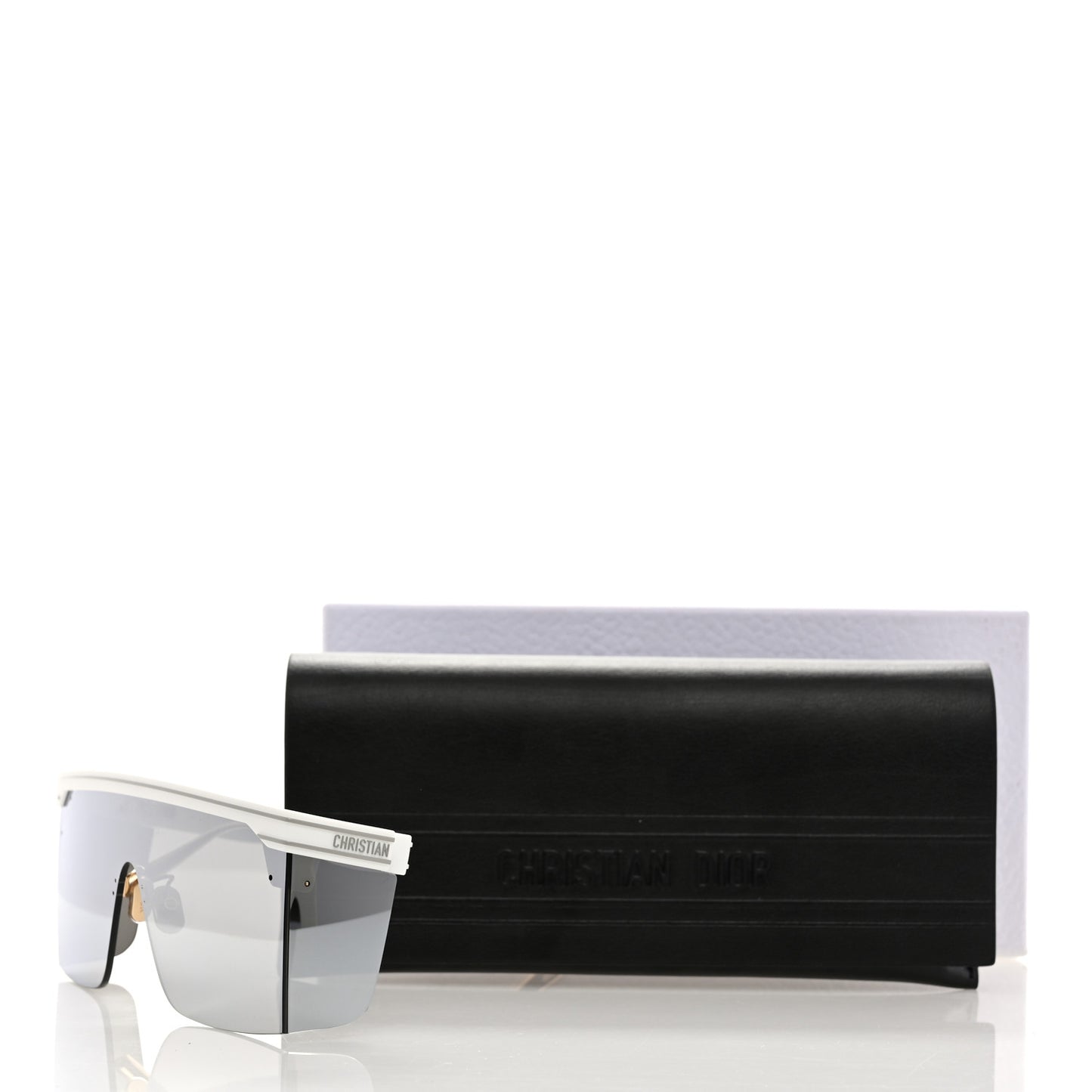 Diorclub M1U Mask Sunglasses White