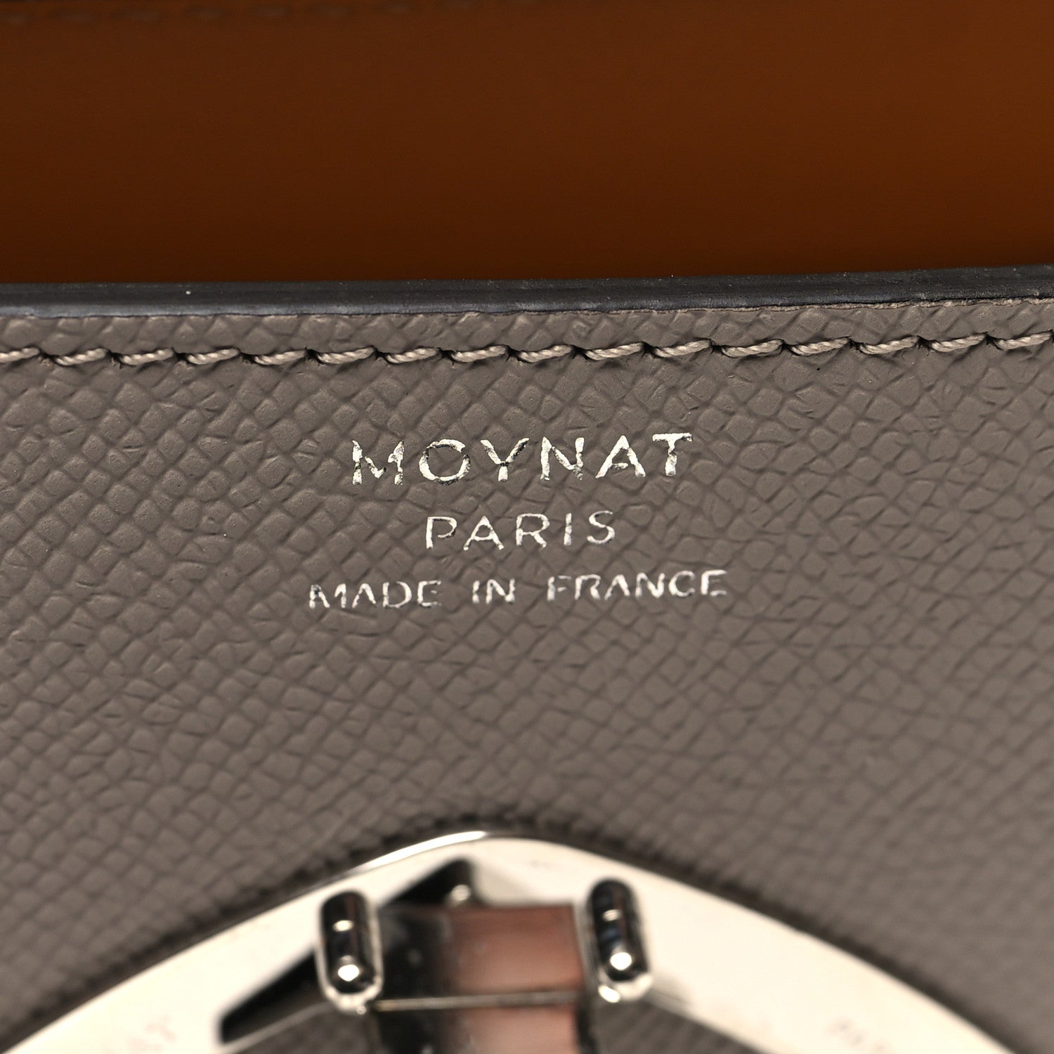 Moynat Carat Calfskin Gabrielle BB Tourterelle 6 of 11