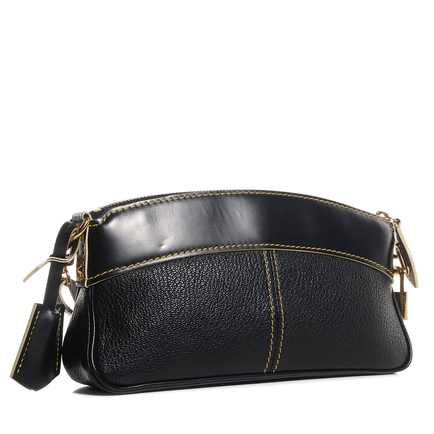 Suhali Lockit Clutch Black