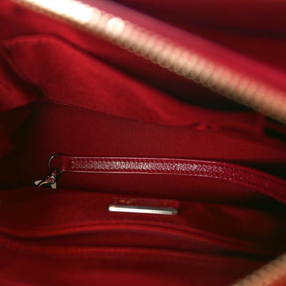 Chanel Sequin Calfskin Small Gabrielle Hobo Red 5 of 11