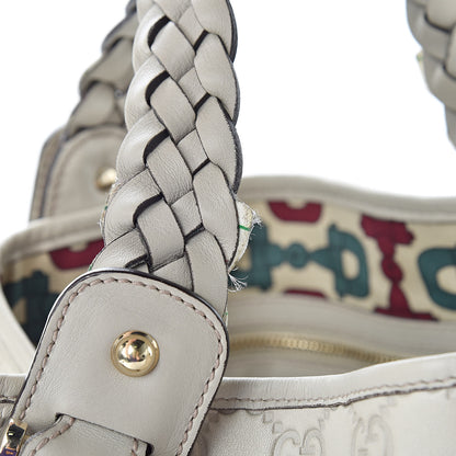 Gucci Guccissima Small Pelham Shoulder Bag Off White 11 of 11