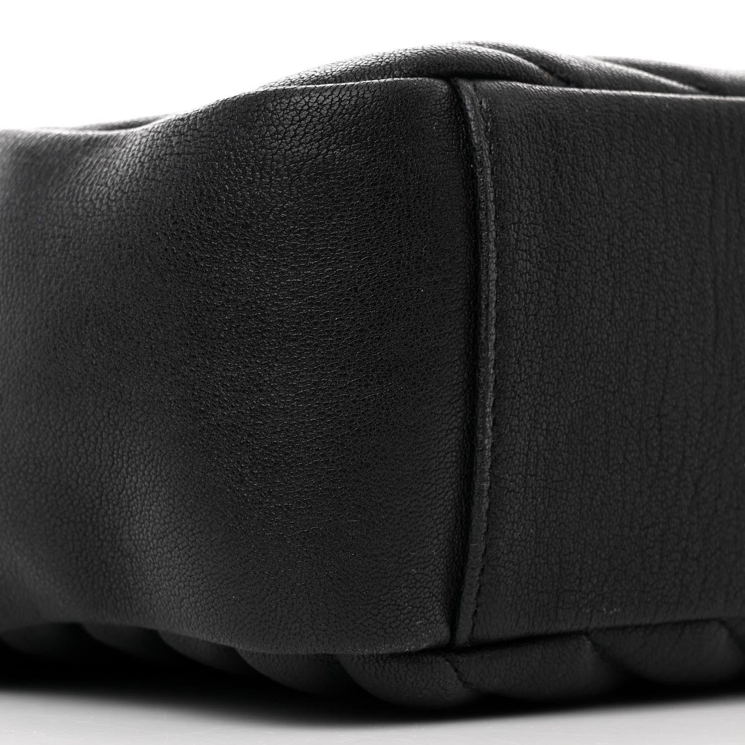 Saint Laurent Sheepskin Matelasse Chevron Monogram Large College Satchel Black 10 of 11