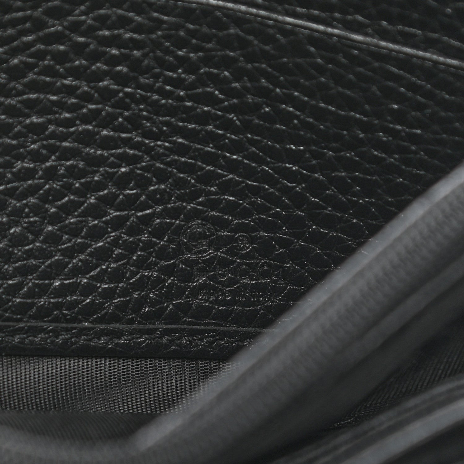 Gucci Cellarius Calfskin Soho Continental Wallet Black 6 of 11