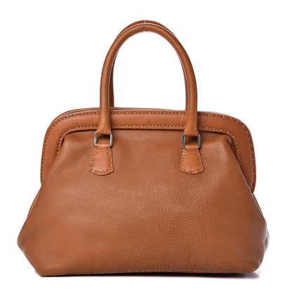 Fendi Calfskin Romano Selleria Adele 1328 Bag Brown 1 of 18