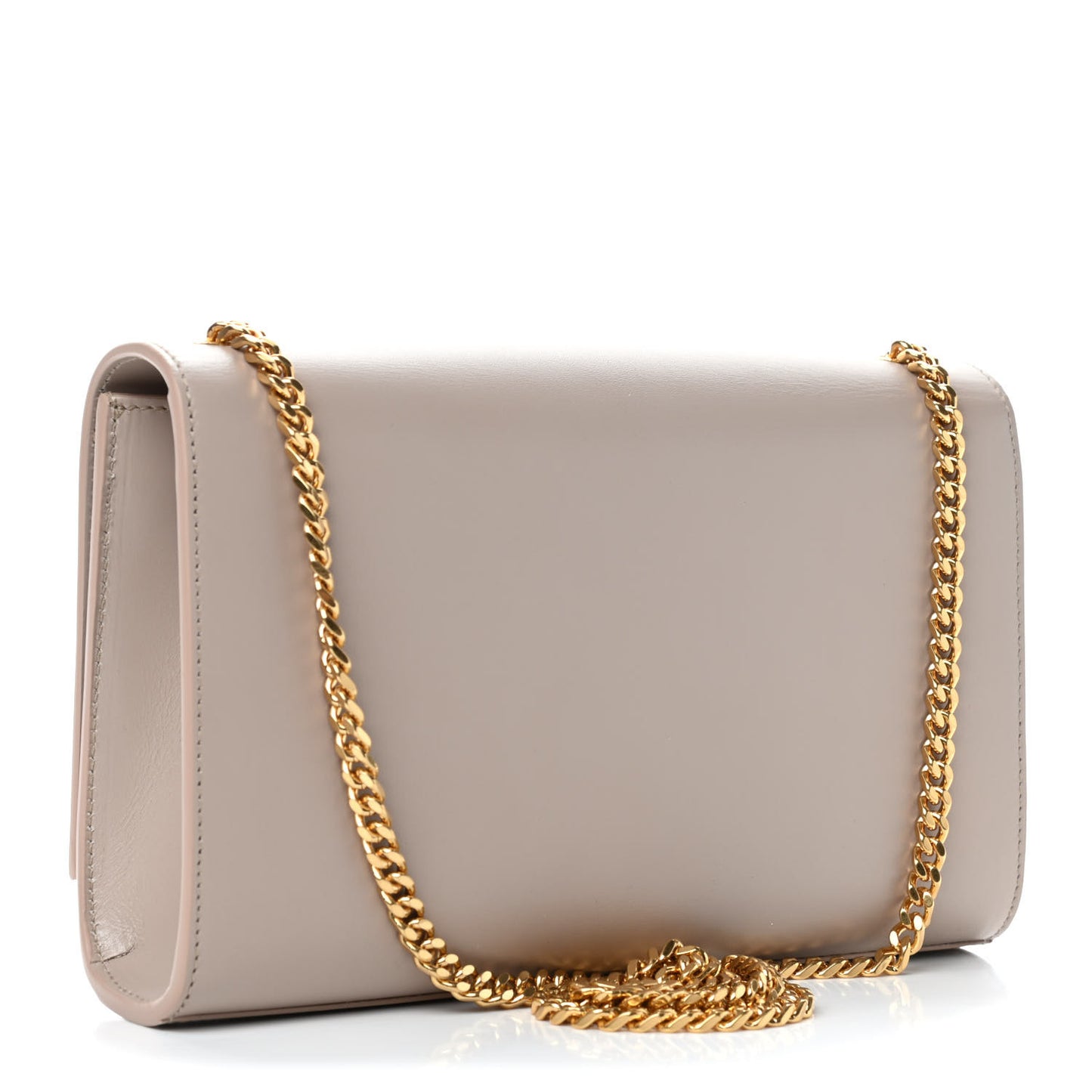 Smooth Calfskin Medium Classic Monogram Kate Tassel Satchel Nude Powder