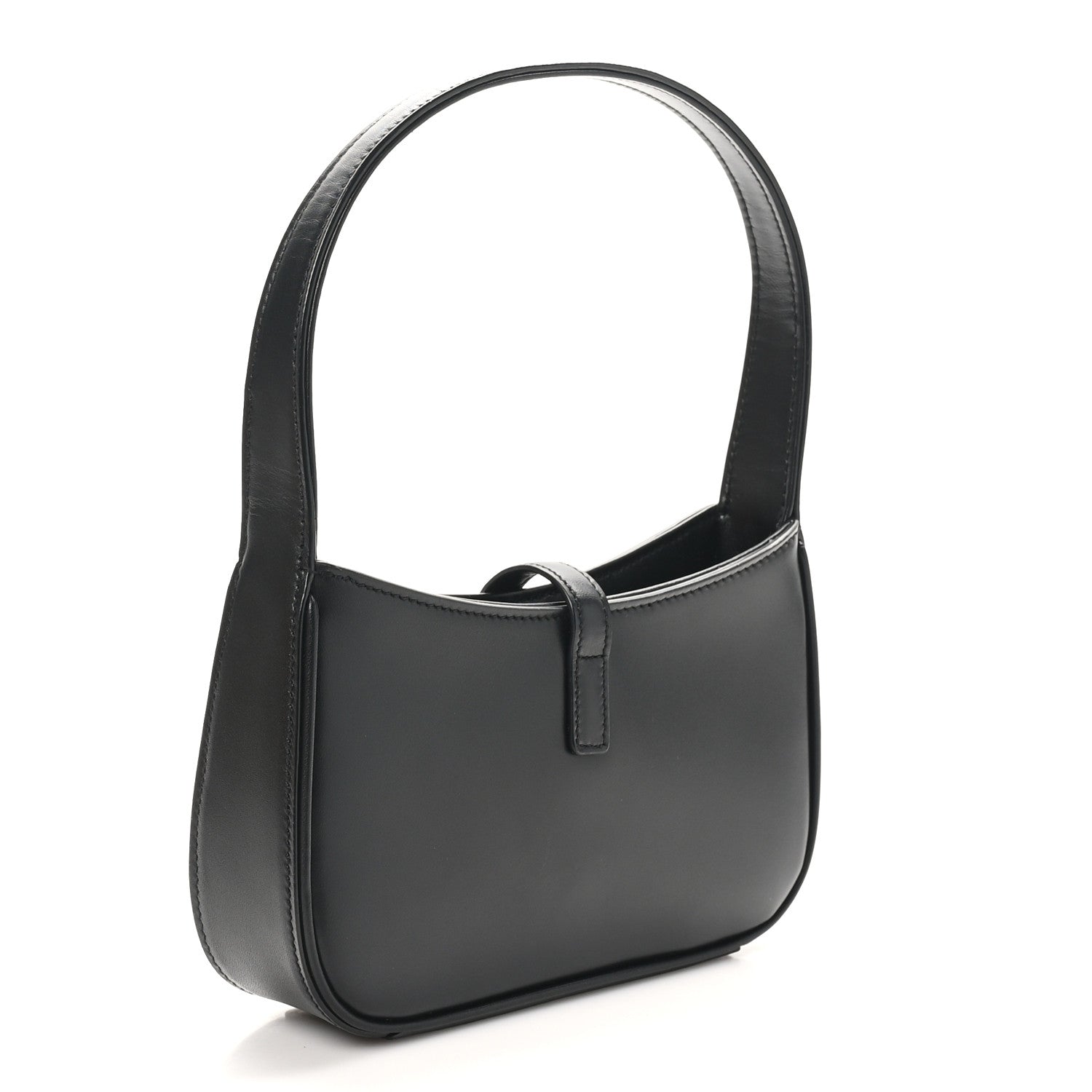 Saint Laurent Smooth Calfskin Le 5 A 7 Mini Hobo Black 3 of 10