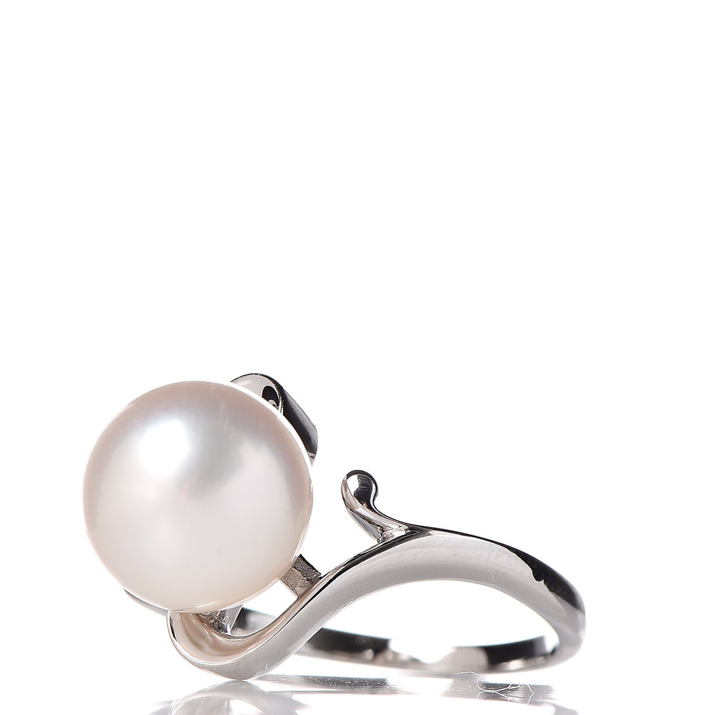 Platinum Akoya Pearl 9mm Ring 48 4.5