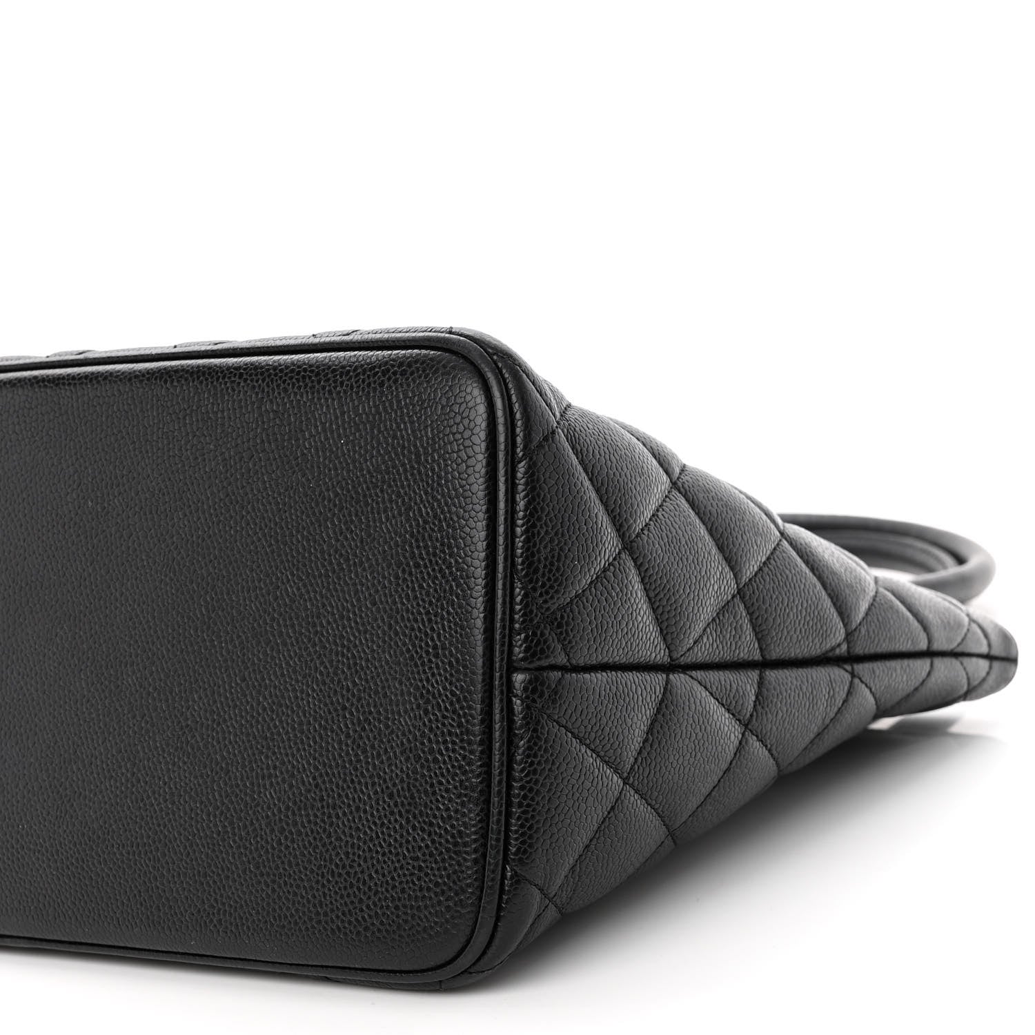 Chanel Caviar Quilted Medallion Tote Black 10 of 11