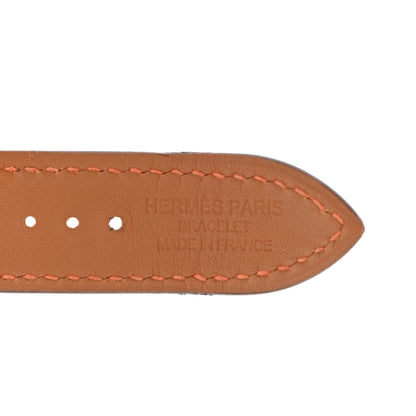 Hermes Swift 40mm Apple Watch Double Tour Band Indigo Craie Orange 3 of 5