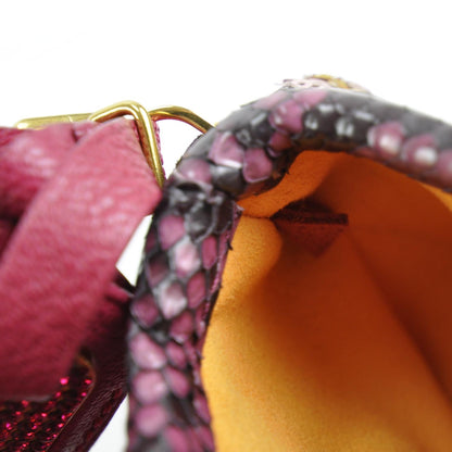 Louis Vuitton Monogram Sequins Savage Cub Clutch Rose 9 of 9