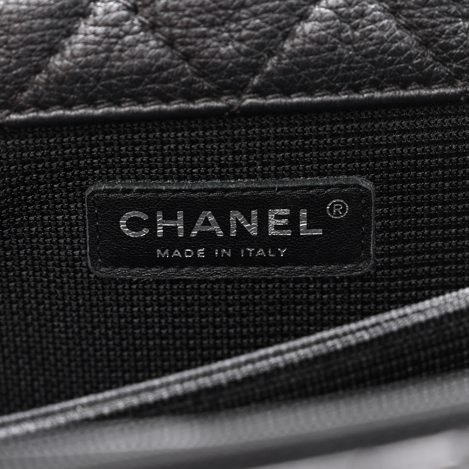Chanel Calfskin Quilted XXL Travel Flap Bag Black 6 of 10