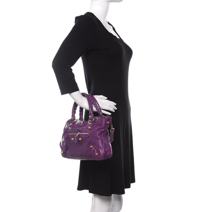 Balenciaga Agneau Giant 12 Gold Hardware First Ultraviolet 3 of 12