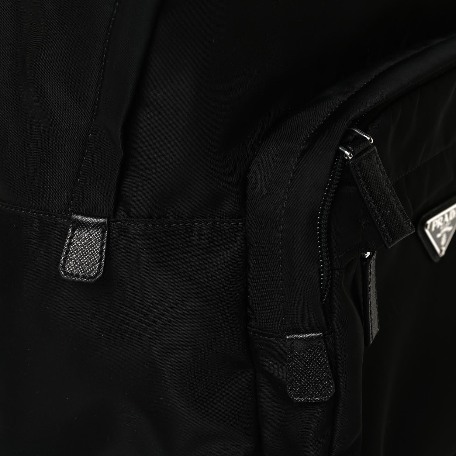 Prada Nylon Tessuto Saffiano Backpack Black 11 of 11