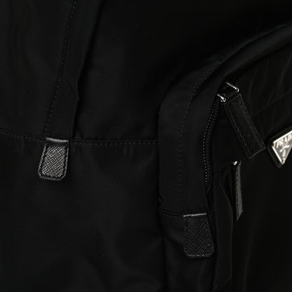Prada Nylon Tessuto Saffiano Backpack Black 11 of 11
