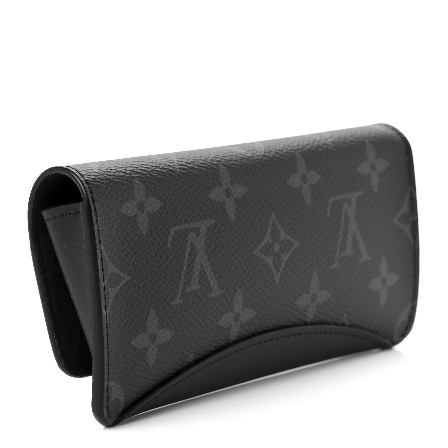 Louis Vuitton Monogram Eclipse Woody Sunglass Case 2 of 8