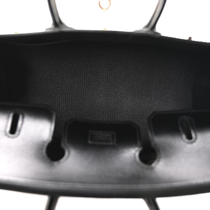 Hermes Box Birkin Sellier 25 Black 5 of 11