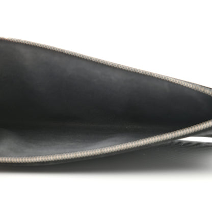 Louis Vuitton Epi Pochette Accessories 24 Black 5 of 11