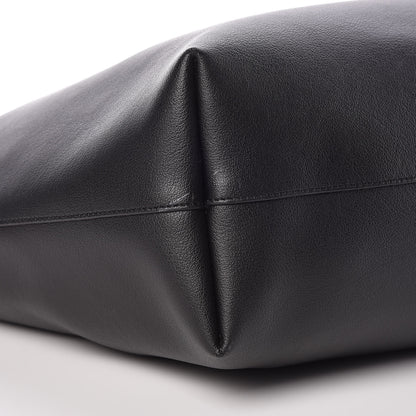 Saint Laurent Calfskin Large Shopping Tote Black 8 of 9