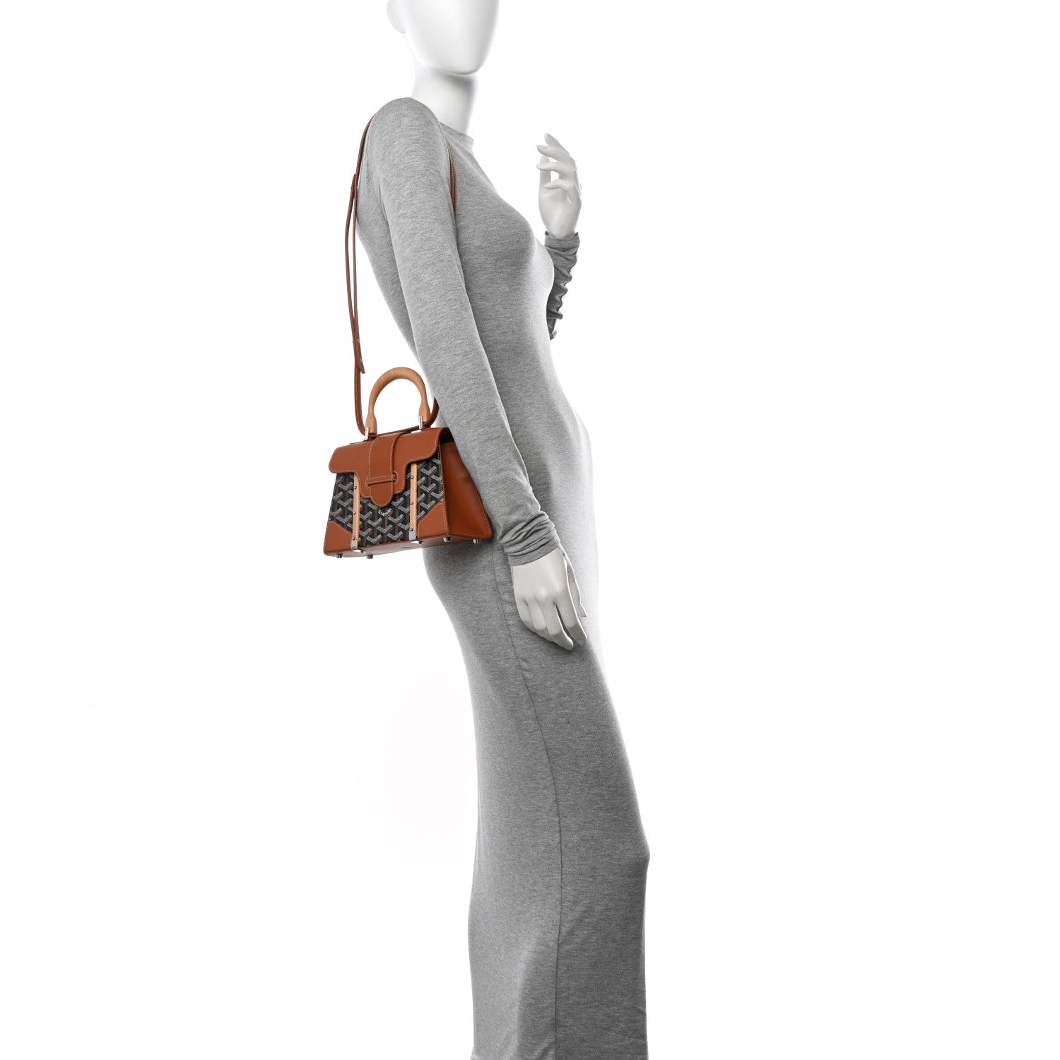 Goyard Goyardine Structure Mini Saigon Black Gold 2 of 13