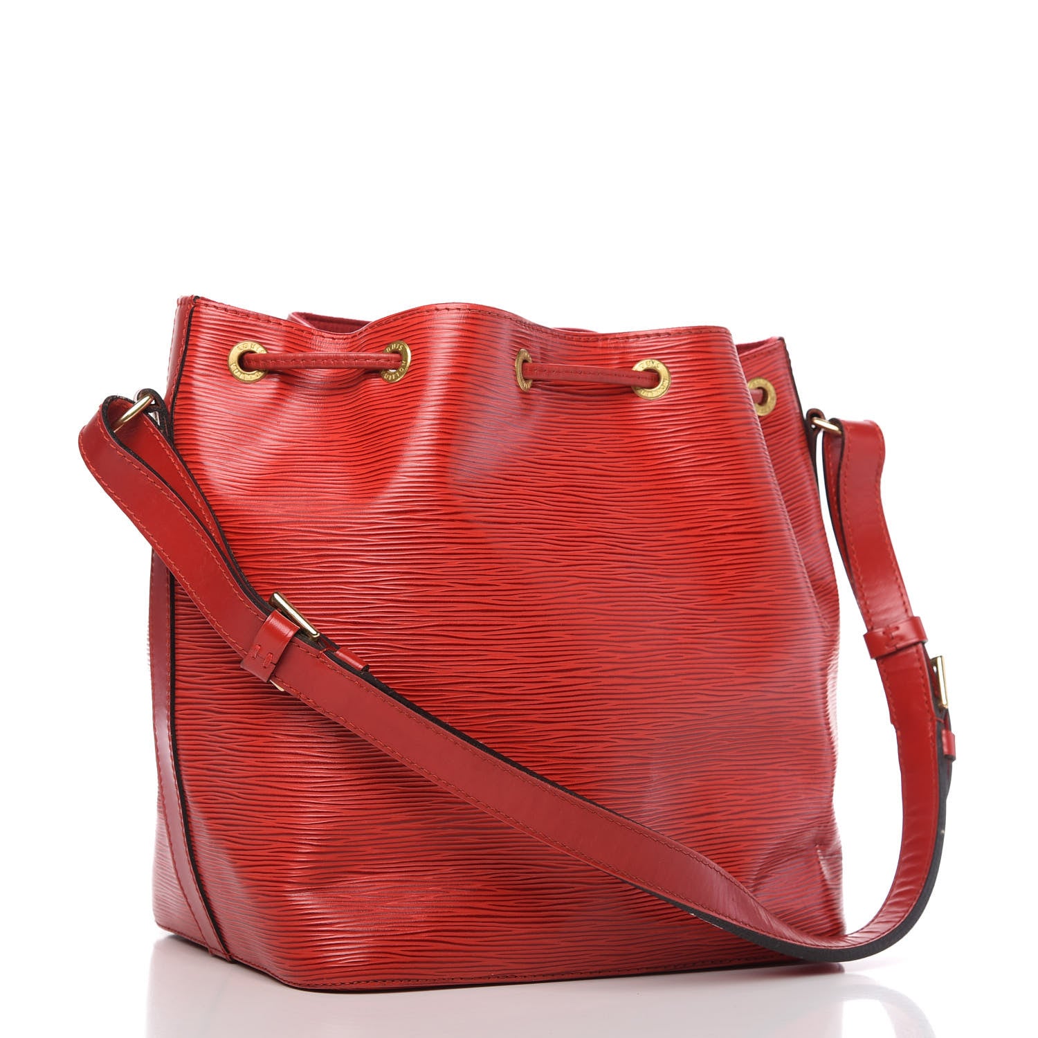 Louis Vuitton Epi Petit Noe Castillan Red 3 of 9