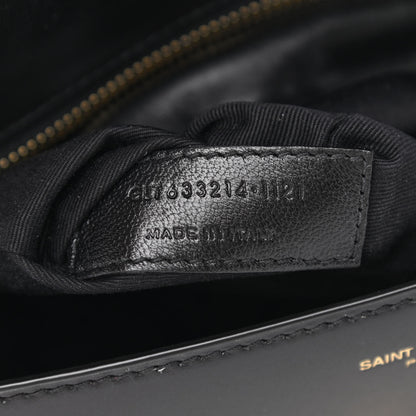 Saint Laurent Smooth Calfskin Carre Satchel Black 7 of 12