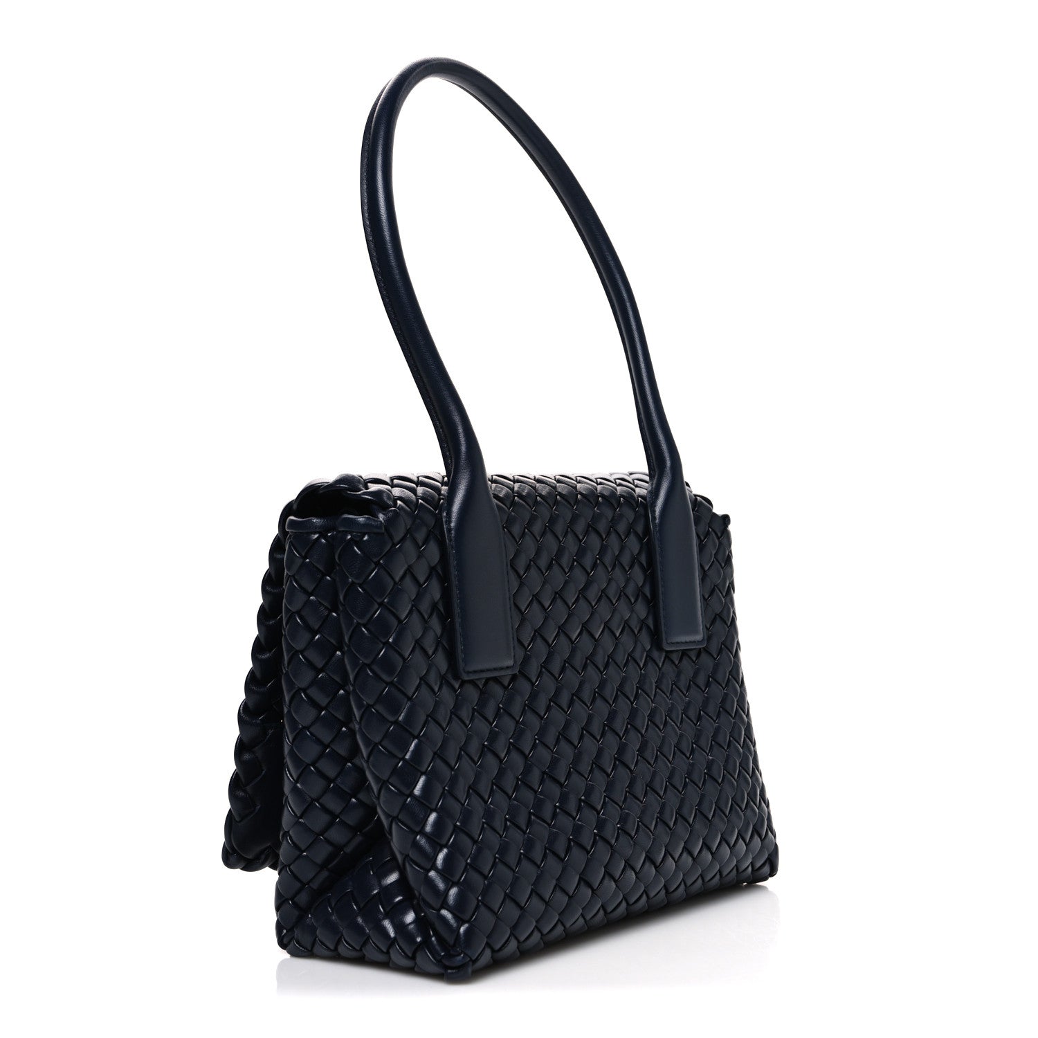 Bottega Veneta Nappa Intrecciato Patti Top Handle Bag Space 3 of 11