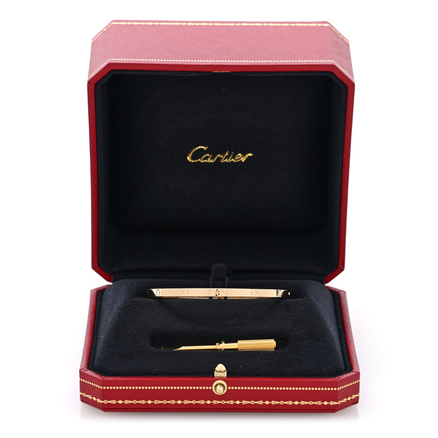 Cartier 18K Pink Gold Small LOVE Bracelet 18 7 of 7