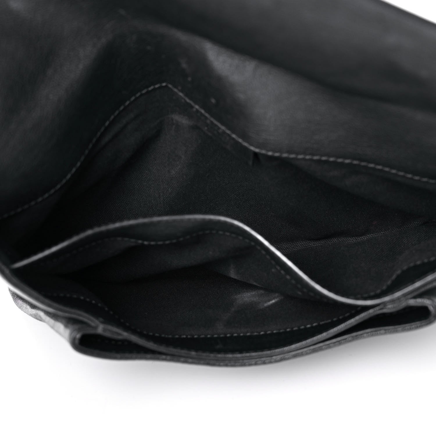 Givenchy Sugar Goatskin Medium Antigona Envelope Clutch Black 5 of 13