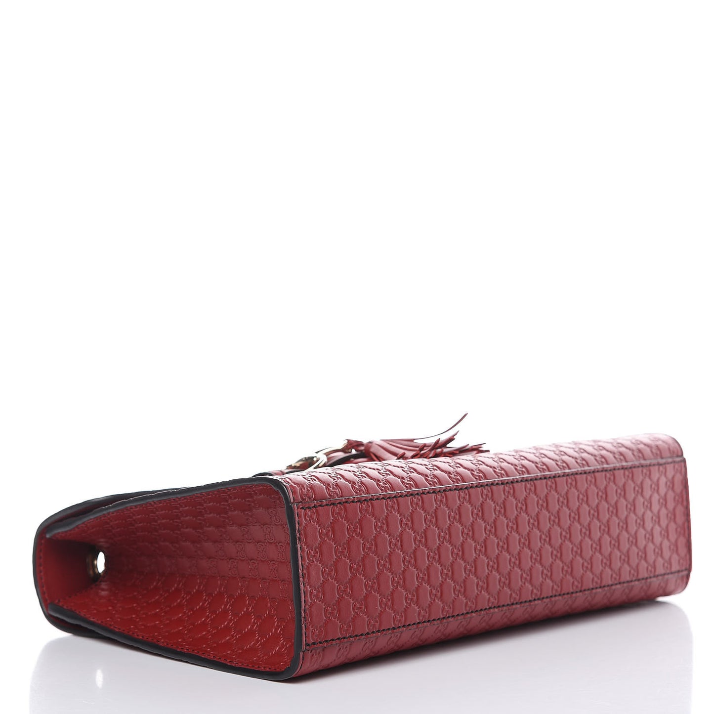 Microguccissima Medium Emily Chain Shoulder Bag Red